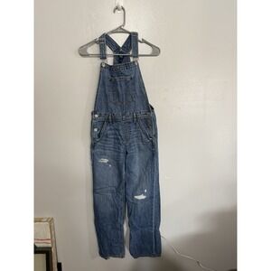 GAP Kids Jean Overalls Distressed Size XL‎